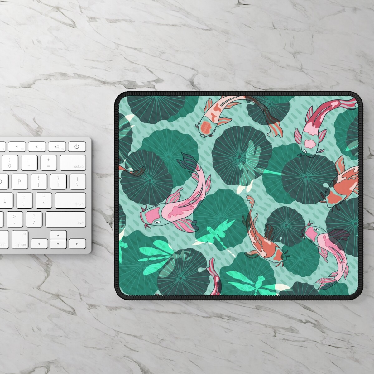 KOI FISH NONSLIP GAMING MOUSE PAD eBay