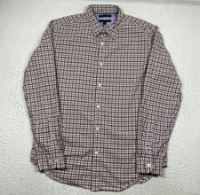 Banana Republic Shirt Slim Fit Mens Large Multicolor Plaid Button Up Long Sleeve