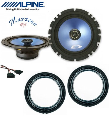 ALPINE SXE-17C2 2 SPEAKER KIT FOR VW VOLKSWAGEN POLO 02>09 SUPP/CONN SPEAKERS