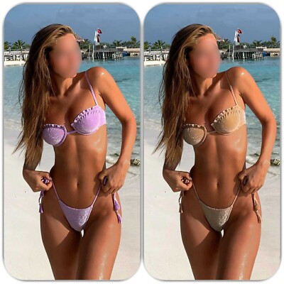 SeXy Mini Micro Neckholder Triangel Brazilien Slip String Panty BH Bikini S M L