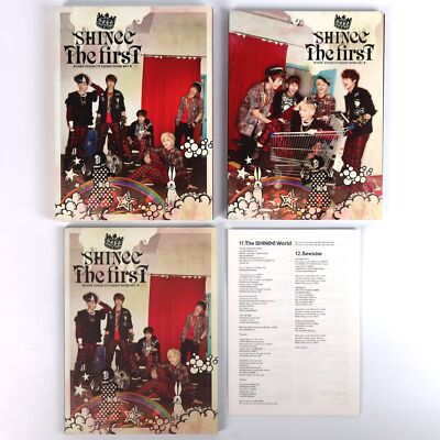 Shinee - The First Japan Album [Korean Ver.] CD + DVD Set K-Pop