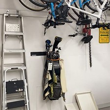 Golf Bag Wall Mount RackDurable Golf Storage OrganizerGolf Bag Storage Rack f...