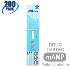 Mintegrity [200pk] Methamphetamine (mAMP) Dip Card Urine Drug Test #MI-WDMA-114