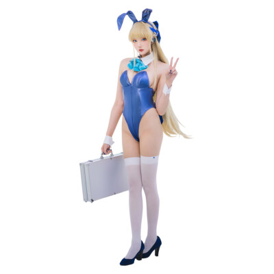 Blue Archive - Asuma Toki Cosplay Costume Bunny Girls Outfits Party Suit Women