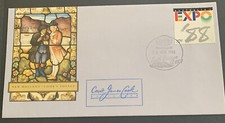 Australian  FDC 1988 New Holland Cook’s Voyage World Expo. 88