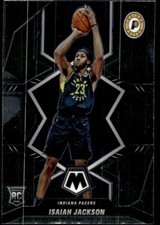 2021-22 Panini Mosaic Isaiah Jackson Rookie Indiana Pacers #230