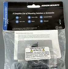 ARKON SR114 Windshield Dash Suction Car Mount for XM and Sirius Satellite Radios