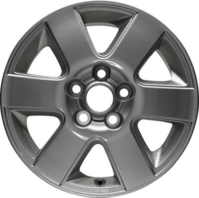 Wheel 16x6.5 Aluminum 6 Spoke Silver Fits 2007-2010 Toyota Sienna