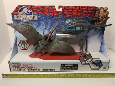 2015 Hasbro Jurassic World Pteranodon Helicopter Action Figure Sealed  New
