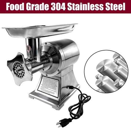 550LB/h Commercial Meat Grinder 1100W Electric Sausage Stuffer 193RPM Heavy Duty - Picture 6 of 20