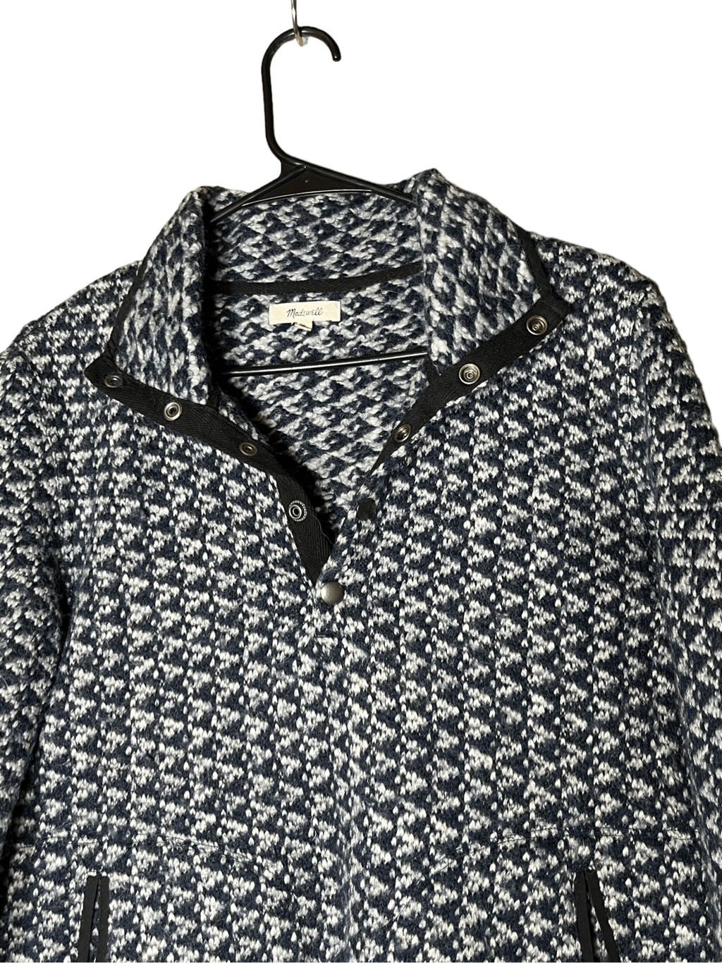 Madewell Harmonica Wool Blend Pullover Sweater Ja… - image 2