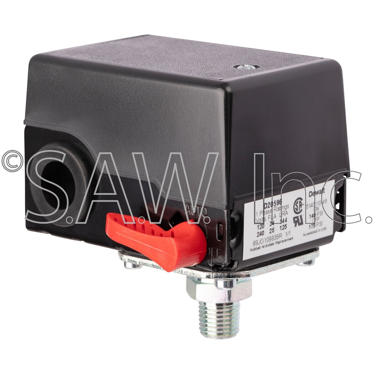 Valvola Sicurezza Compressore Valvola Di Sicurezza Per Attrezzi Pneumatici - Compatibile Con Cavo Porter Dewalt A17987, Garanzia 1 Anno Fresatrice DeWALT - Foto 2