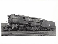 CNJ Railroad Camelback steam locomotive 2-8-0...