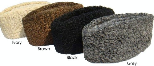 Men's Karakul Diplomat Winter Hat Afghan Style Winter Headwear_voghion.com