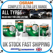 Rango completo de bombillas OSRAM ULTRA LIFE H1 H4 H7 H11 D1S D2S D3S D4S W5W P21W