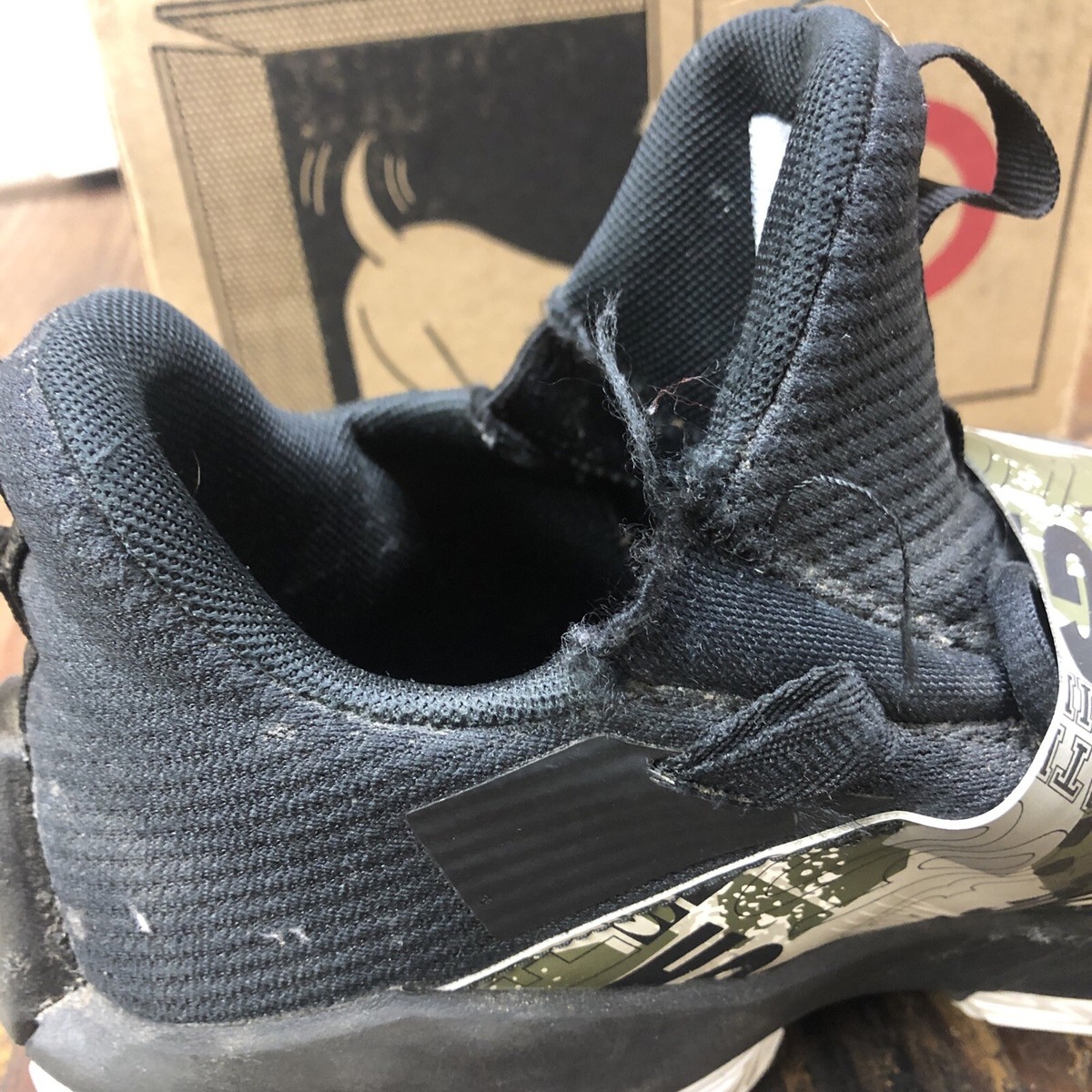 Nike Mens Shoes Size 10.5 Jordan Jumpman Hustle AQ0397-003 Olive Canvas‎ NEW Jordan Jumpman Hustle Olive Canvas AQ0397-003 - Size 10.5  main image 2