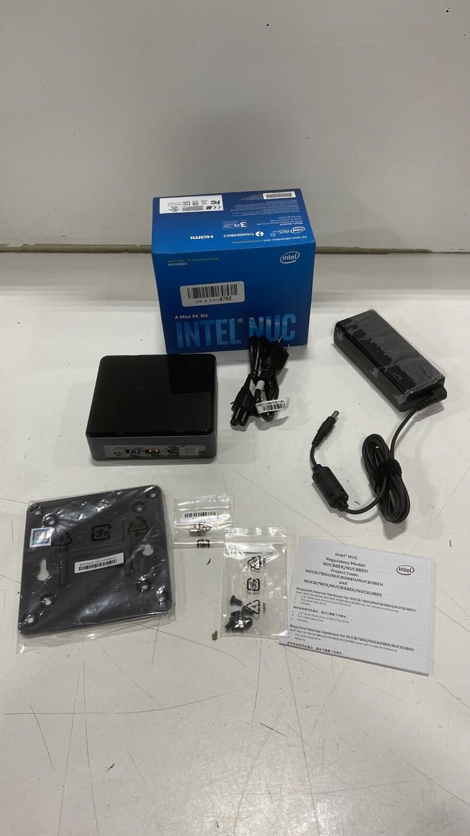 Intel NUC NUC8i3BEK i3-8109U 3GHz Mini PC - Black 735858384100 | eBay