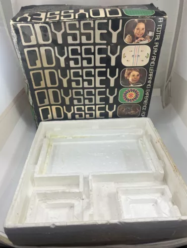 1972 Magnavox Odyssey Vintage Game Console - BOTTOM STYROFOAM BOX ONLY