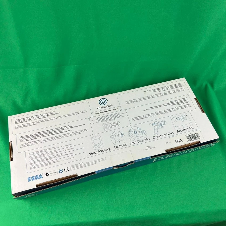 SEGA Dreamcast HKT-7620 Keyboard with Box MK-55178 Tested Used - Image 2 of 4