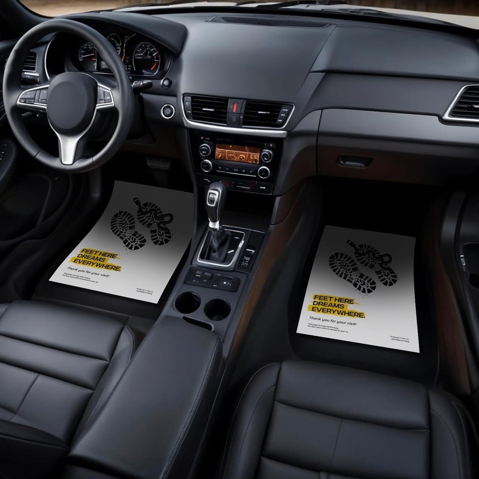 Car Paper Floor Mats 50Pcs Vehicles Disposable Floor Pads Automotive ...