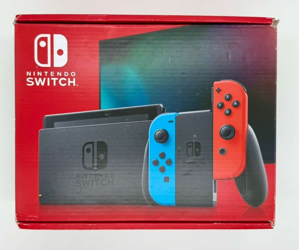 Nintendo Switch Neon Blue/Red Console Japan Spec HAC-001 NEW Same