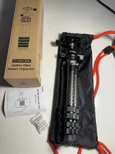 New SmallRig Portable Carbon Tripod Kit with 360° Ball Head QR Plate Maxload 3kg