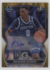 2022 Bowman U Chrome Prospect Gold Lava Refractor 13/50 Brandon Murray Auto 18sb