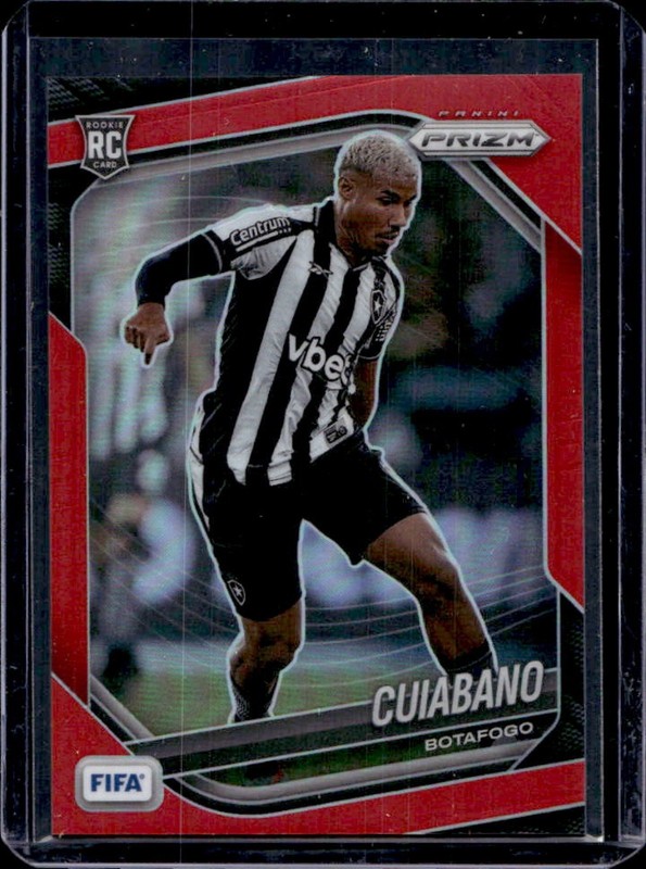 2025-26 Panini Prizm FIFA Cuiabano RC Red Prizm Rookie #/149