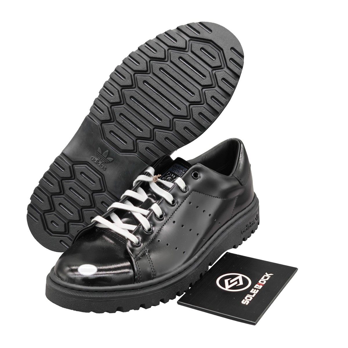 Size 5 - SpongeBob SquarePants x adidas Stan Smith Freizeit Black 