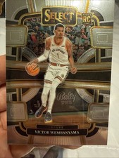2023-24 Panini Select Victor Wembanyama #87 Concourse Base Rookie RC &05102