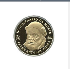 500 Escudo Padre Antonio Vieira Bi-Metall PP