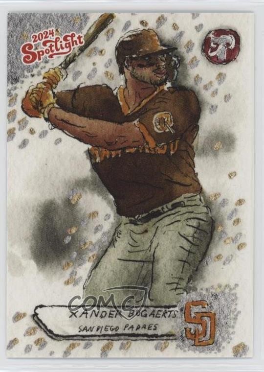 2024 Topps Spotlight By Andy Friedman Spotlight 28/75 Xander Bogaerts #95 9o3