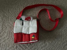 Loungefly Peanuts Snoopy & Woodstock Snow Day Doghouse Crossbody Bag