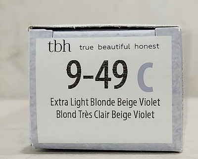 SCHWARZKOPF TBH 9-49 C EXTRA LIGHT BLONDE BEIGE VIOLET Permanent  Color 2.1oz