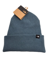 THE NORTH FACE Urban Cuffed Deep Beanie Hat Space Teal - TNF - NWT