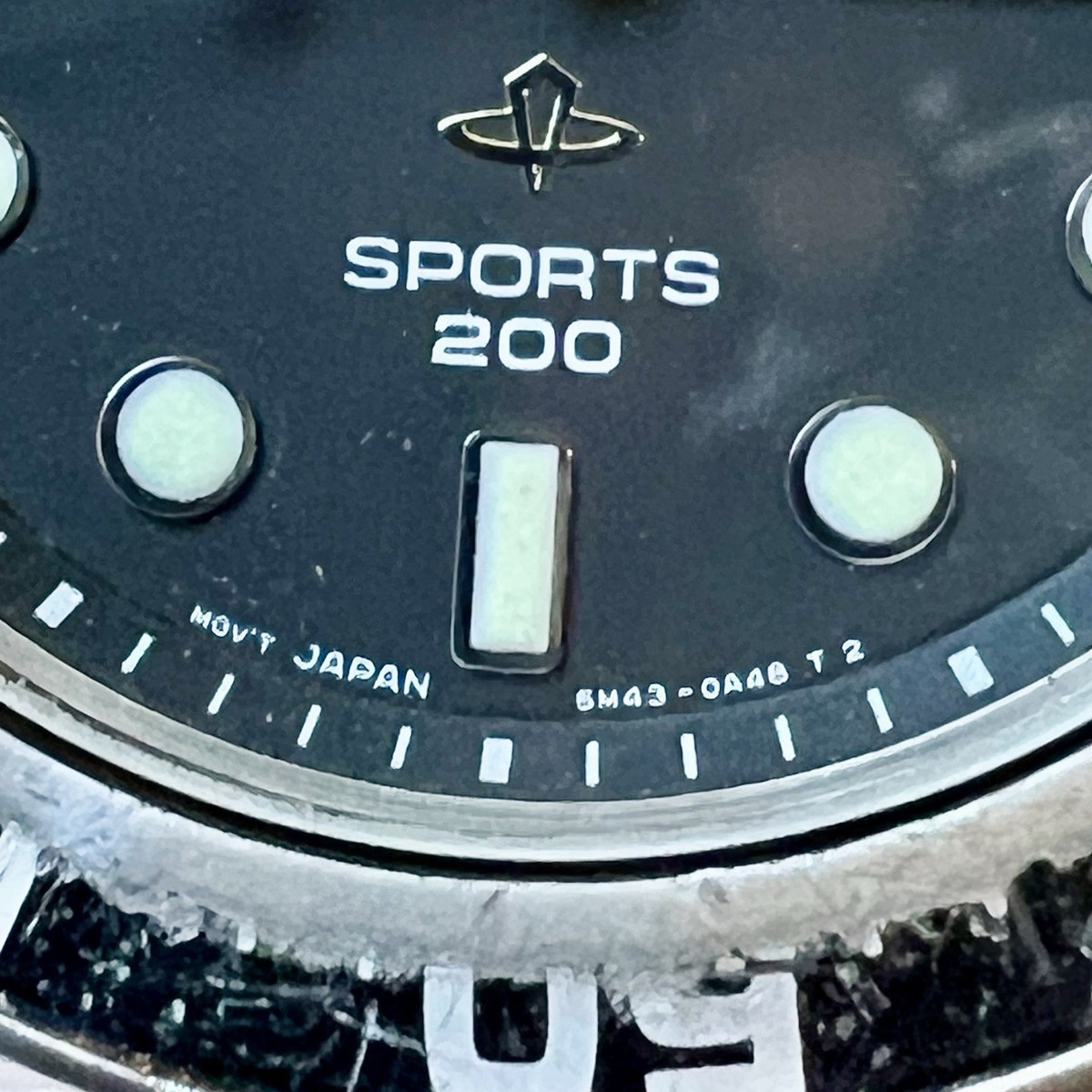 Seiko Diver Kinetic Model 5M43-0A40 Dive Men's 45mm Wristwatch