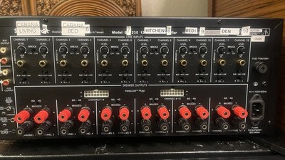 SpeakerCraft BB1235 12-Channel Amplifier, 4/8 Ohm, Multi-Room Audio