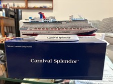 Carnival Resin Cruse Ship Model - Brand new in box