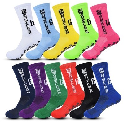 6 Paare FS FootballSocks Anti-Rutsch Grip Socken Fußball Fitness 39-46 Bewegung