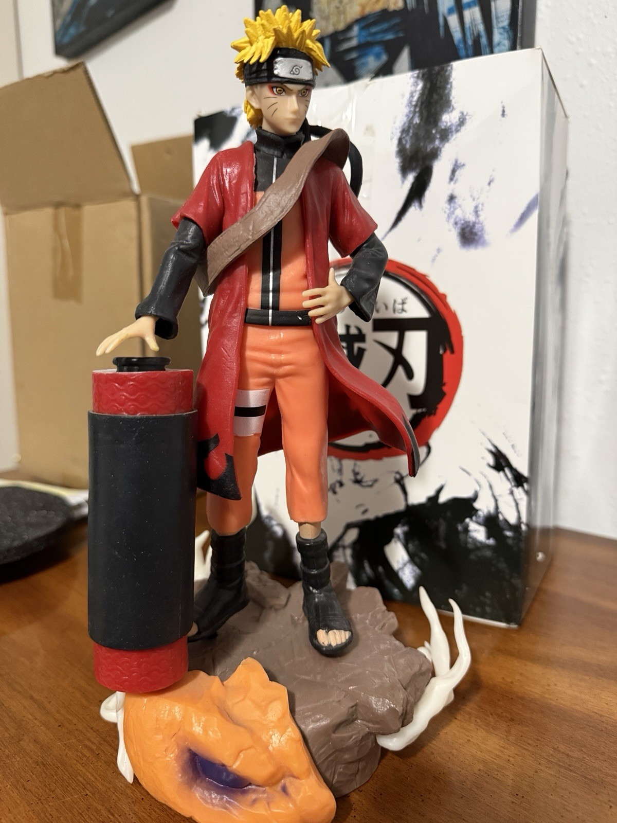 Naruto Uzumaki Sage Mode Figure 26cm | Anime Manga Statue | Brand New