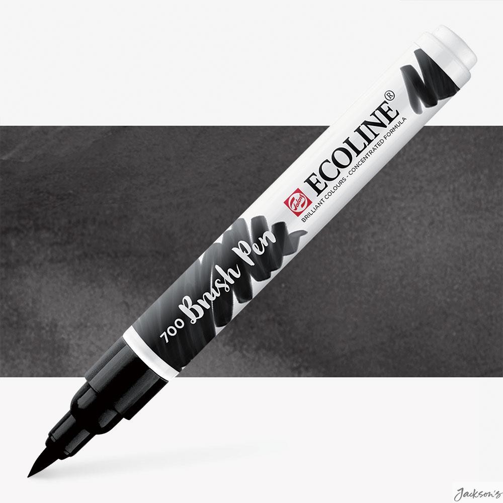 Royal Talens Ecoline Watercolour Brush Pen Black For Colour Sketching
