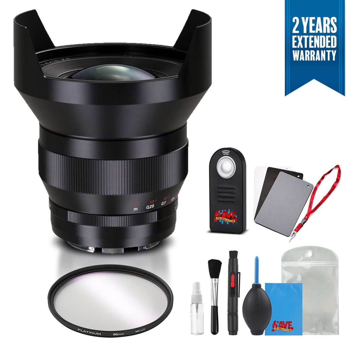 Zeiss Distagon T 15mm f/2.8 ZE Lens for Canon - 1964-830 Pro Zeiss Distagon T 15mm f/2.8 ZE Lens for Canon - 1964-830 Pro