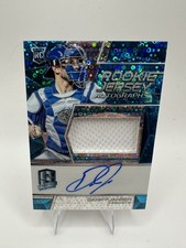2019 Panini Chronicles - Spectra Rookie Jersey Autographs Danny Jansen #117 Neon