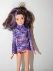 MIX & MATCH BARBIE DOLL CLOTHES #AUG207 PURPLE HORSE RIDER JACKET FOR SKIPPER