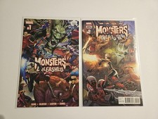 Monsters Unleashed! #1 & #2 NM MARVEL 2017  1ST APPEARANCE Kid Kaiju