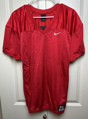 Nike Youth Stock Vapor Practice Football Jersey Size 2XL in Scarlett Red