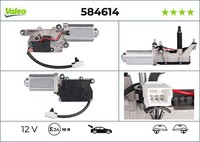 Wischermotor Valeo 584614 12V FüR Fiat Doblo GroßRaumlimousine 223AXA1A 223ZXA1A
