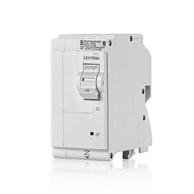 Leviton LB220-GF 2P 20A GFCI Circuit Breaker (LB220-G)
