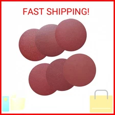 Sackorange 18 PCS 12" PSA Sanding Discs - 3 Each of 80, 100, 120, 180, 240, 400