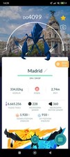 Shiny Necrozma Level 50 - 3 Moves With Madrid Background Pok mon Trade Go